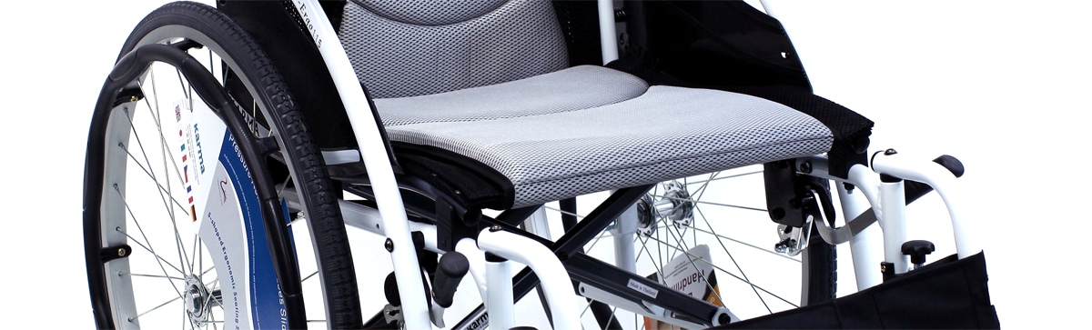 White Wheelchair - S-Ergo Alpine White - 25 lbs Ultralight K0004